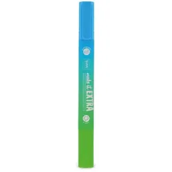 Legami Doppelseitiger Jumbo-Textmarker mit Duft - blau & grün
