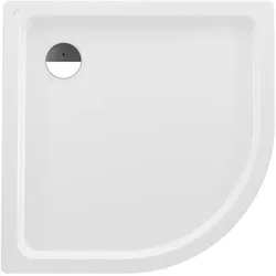 Laufen quadrat Duschwanne „Platina“ 1000 × 1000 mm ohne Oberflächenbeschichtung, ohne Oberflächenveredelung, in Weiß