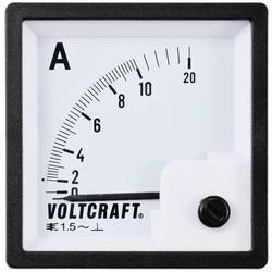 VOLTCRAFT AM-72X72/10A AM-72X72/10A Analog-Einbaumessgerät AM-72X72/10A 10 A Dreheisen
