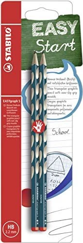 Stabilo EASYgraph SR HB Bleistift Petrol - 2 Stück Blister, 2 Stück