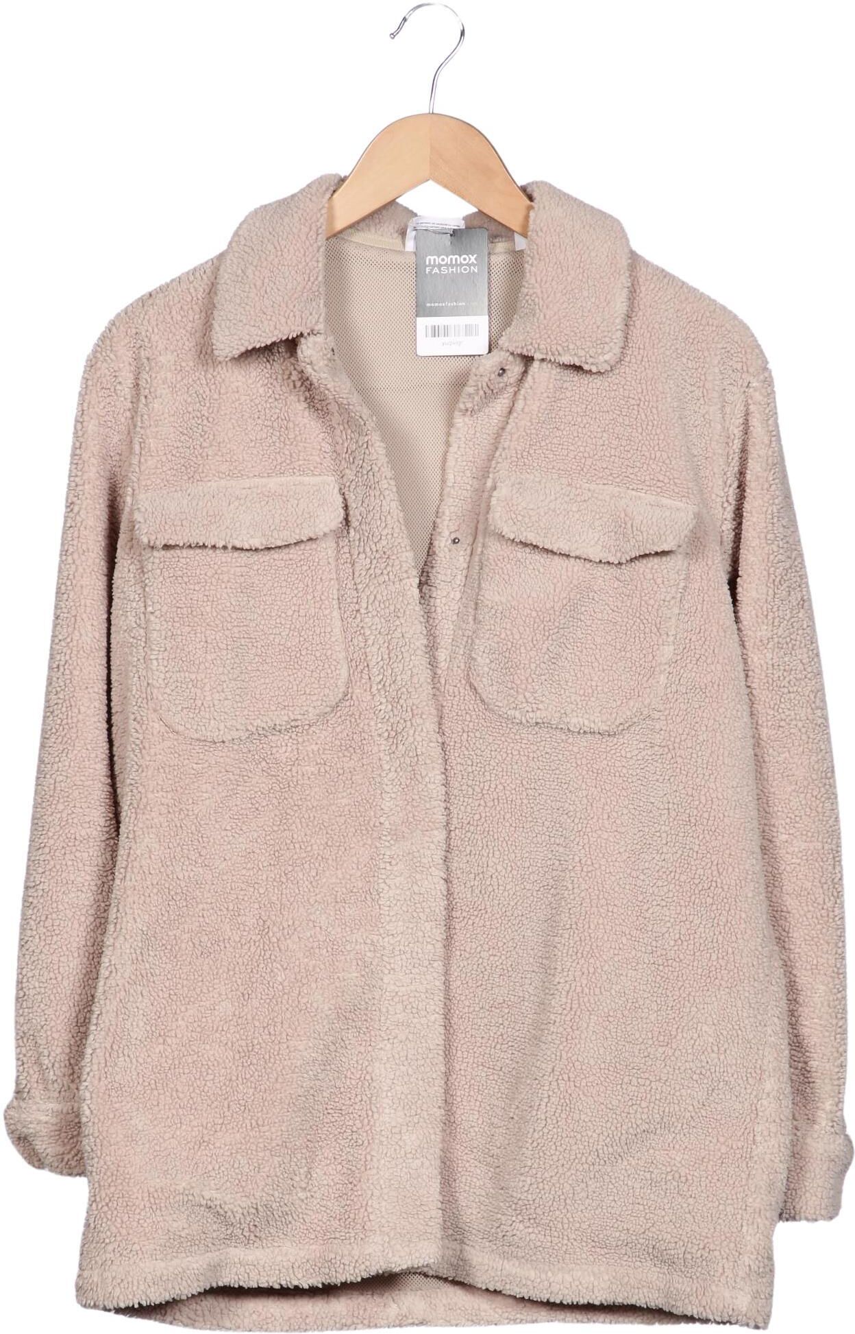Knowledge Cotton Apparel Damen Jacke, Beige, Gr. M, Synthetik - Second Hand