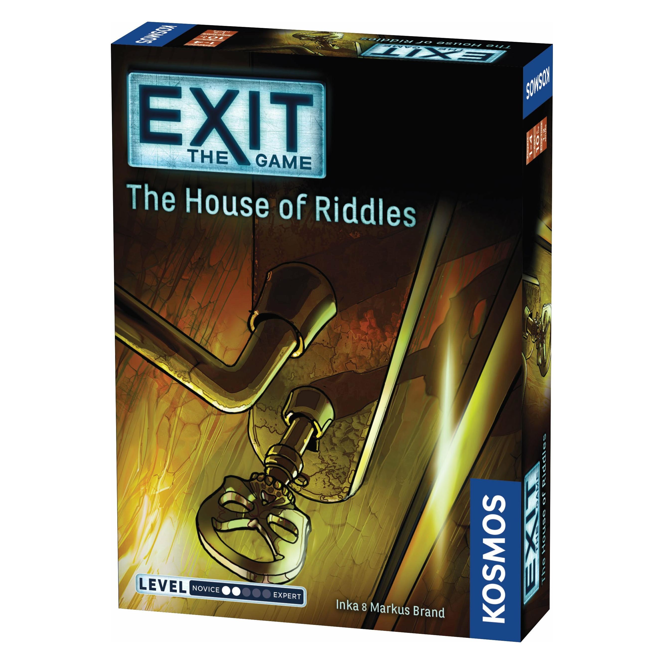 Thames & Kosmos EXIT: The House of Riddles Brettspiel Abzug (Englisch, 1 - 4 Spieler) (694043)