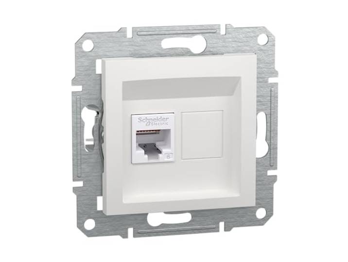 Schneider Electric Asfora Netwerkdoos RJ45 Cat.6e, EPH4770121D