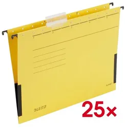 Leitz Hängetaschen »Alpha 1986« 25 Stück gelb