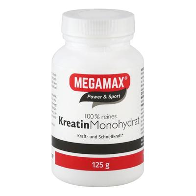 Kreatin Monohydrat 100% Megamax Pulver 125 g