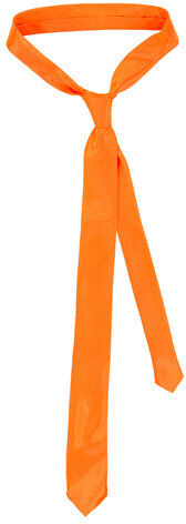 Krawatte, neonorange