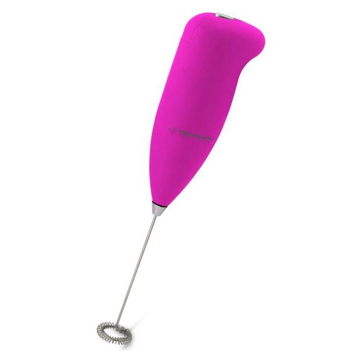 Esperanza Manueller Milchaufschäumer in Latte Pink (EKF001P - 5901299915875)