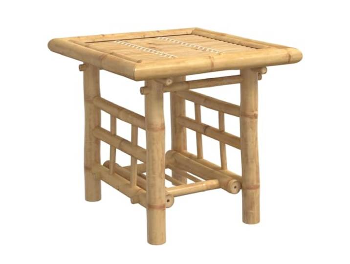 Makastle Beistelltisch Wohnzimmertisch Couchtisch 45x45x45 cm Bambus