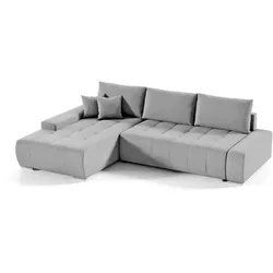 ECKSOFA Draco L hellgrau links