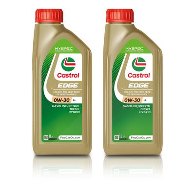 Castrol 2x 1 L EDGE 0W-30 LL [Hersteller-Nr. 15FEFB]