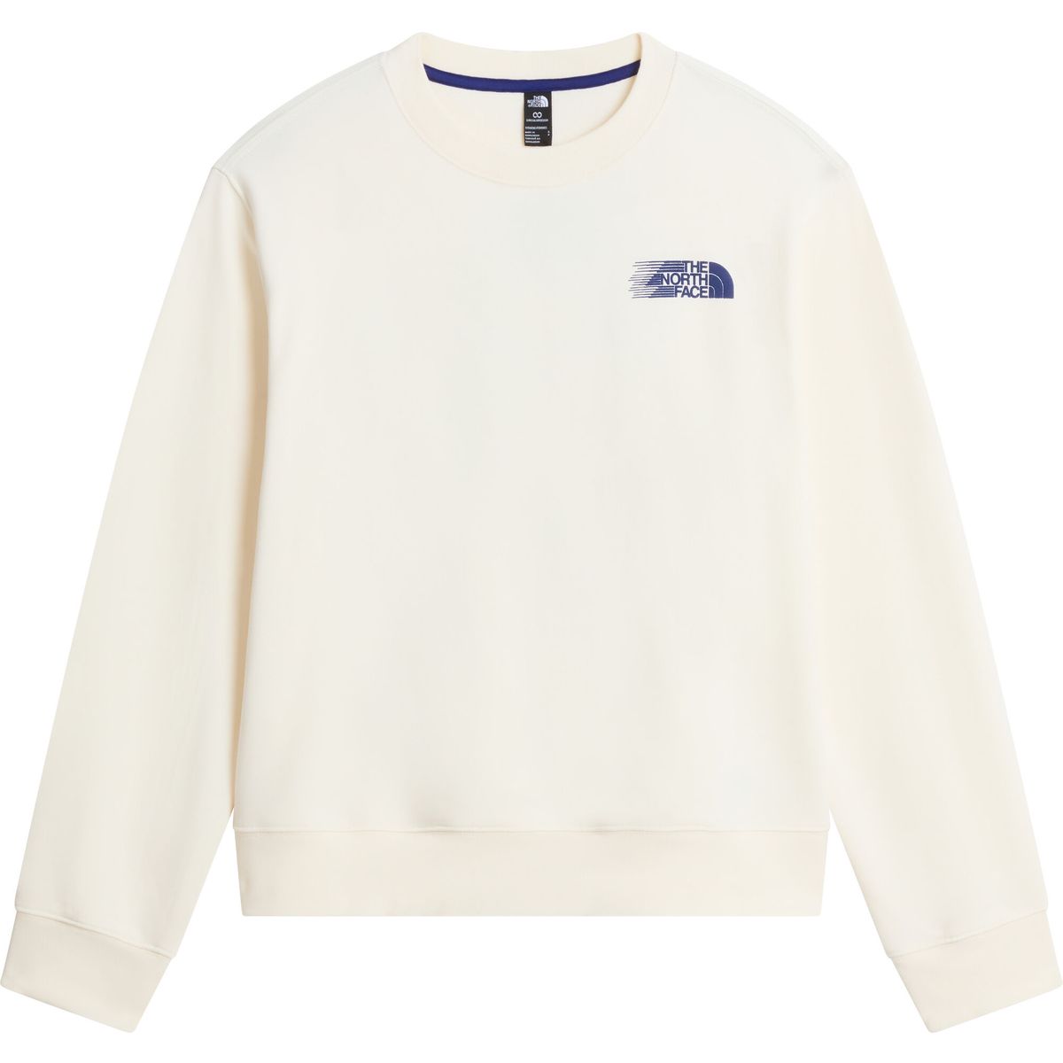 The North Face Womens Retro Trail Relaxed Crew- Graphic white dune (QLI) M NF0A8JAUQLI-M