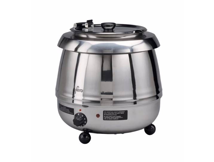 FERO H9311 Suppentopf – Gastro Pfanne/Gastro Topf – chrom