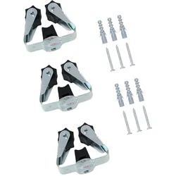 BGS DIY 85801 Satz Gerätehalter mit Befestigungsschrauben 3 teilig
