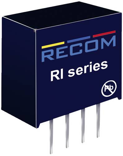 RECOM RI-1205S DC/DC-Wandler 12V 5V 0.4A 2W Anzahl Ausgänge: 1 x Inhalt 1St.