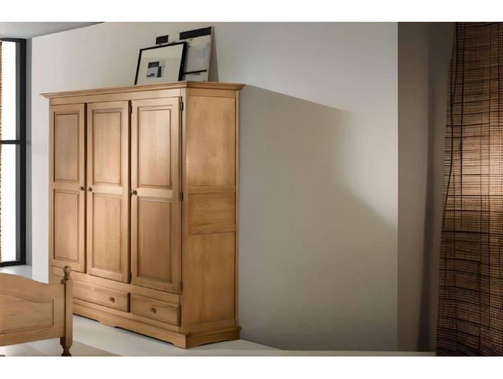 Armoire 3 portes & tiroirs DUCIE