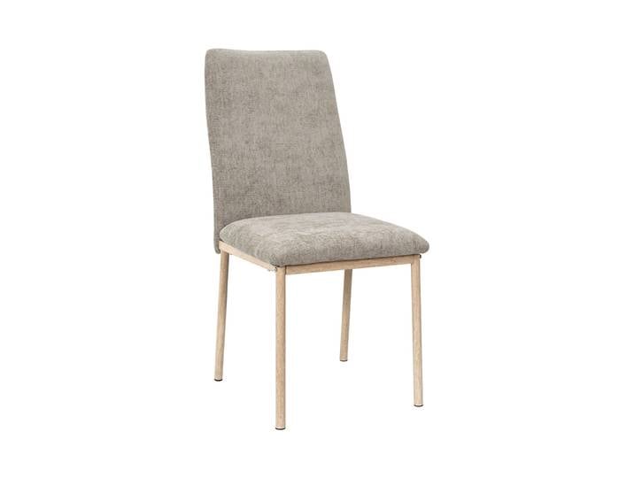 Chaise Eline en tissu - Couleur taupe