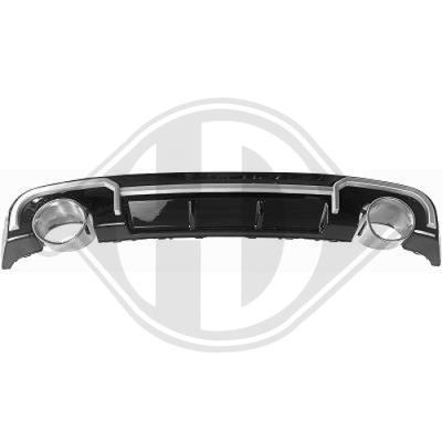 DIEDERICHS Blende, Stoßfänger 1033957 hinten