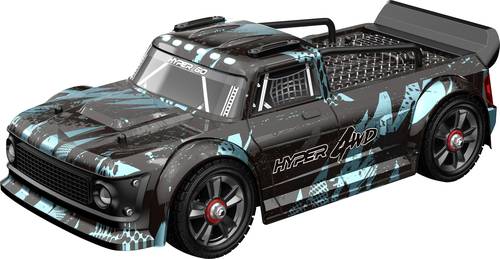 MJX Hyper GO Schwarz Brushless 1:14 RC Modellauto Elektro Rally Allradantrieb (4WD) RtR 2,4GHz inkl. Akku und Ladekabel, mit