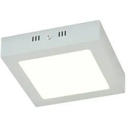 LED-Panel  chrom matt  ́klein  ́   ¦ silber ¦ Maße (cm): B: 17