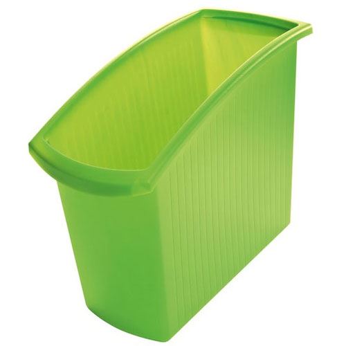 HAN MONDO Papierkorb 18,0 l grün-transluzent