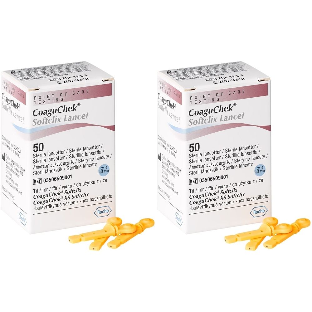 Coaguchek Softclix Lancet 2x 2x50 St Lanzetten