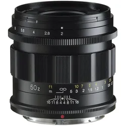Voigtländer APO-Lanthar 50mm f2 II Nikon Z-Mount asphärisch schwarz