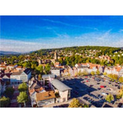 CALVENDO Puzzle Blick über Bad Hersfeld | 2000 Teile Lege-Größe 90 × 67 cm Foto-Puzzle für glückliche Stunden