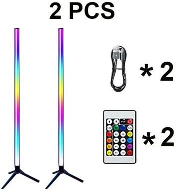 Uplift Picks LumiArc 105CM Smart RGB LED Floor Lamp 2 Pcs