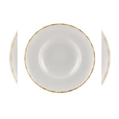 METRO Professional Pastateller Ateo, Porzellan, Ø 27 cm, beige, 4 Stück