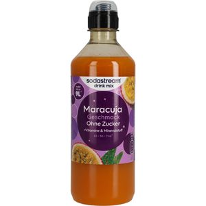 Sodastream Sirup Maracuja, zuckerfrei, Getränkesirup für ca. 9 Liter Fertiggetränk, 440 ml