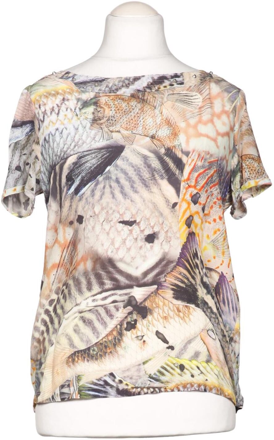 Cain Damen Bluse, Beige, Gr. EU 38 (Marc Cain N3), Seide - Second Hand