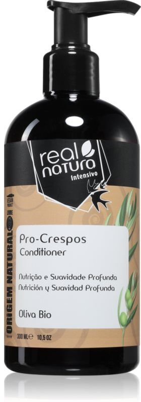 Real Natura Pro - Crespos après-shampoing nourrissant pour cheveux bouclés 300 ml