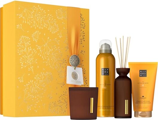 RITUALS Rituale The-Ritual-Of-MehrLarge Gift Set The Ritual of Mehr Foaming Shower Gel + The Ritual of Mehr Scented Candle + The Ritual of Mehr Mini Fragrance Sticks + The Ritual of Mehr Body Cream 150 ml 1 Stk. (49,90 € / 1 Stk.)