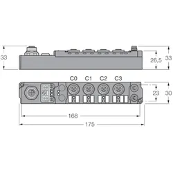Turck piconet Stand-alone-Modul SDPB-0404D-0006