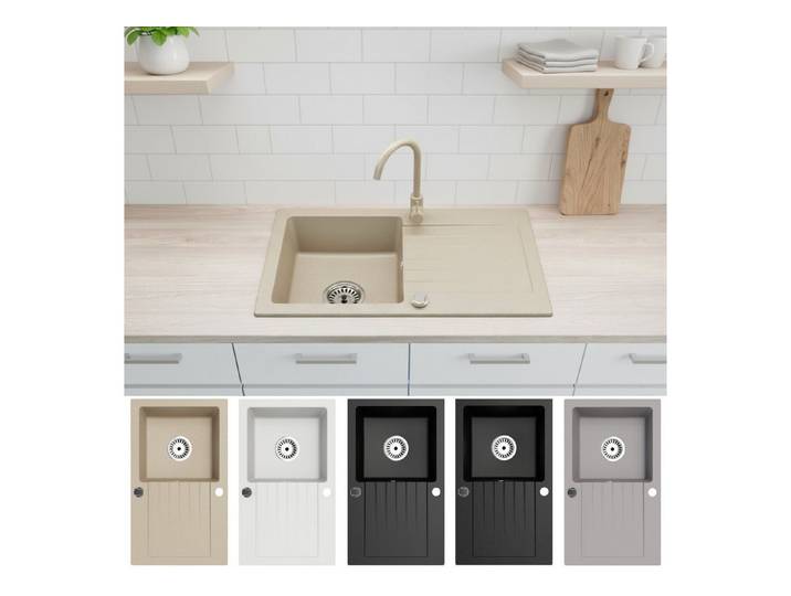 Faizee Möbel Granitspüle Granitspüle Alisha Granitspüle Küchen Becken Spüle