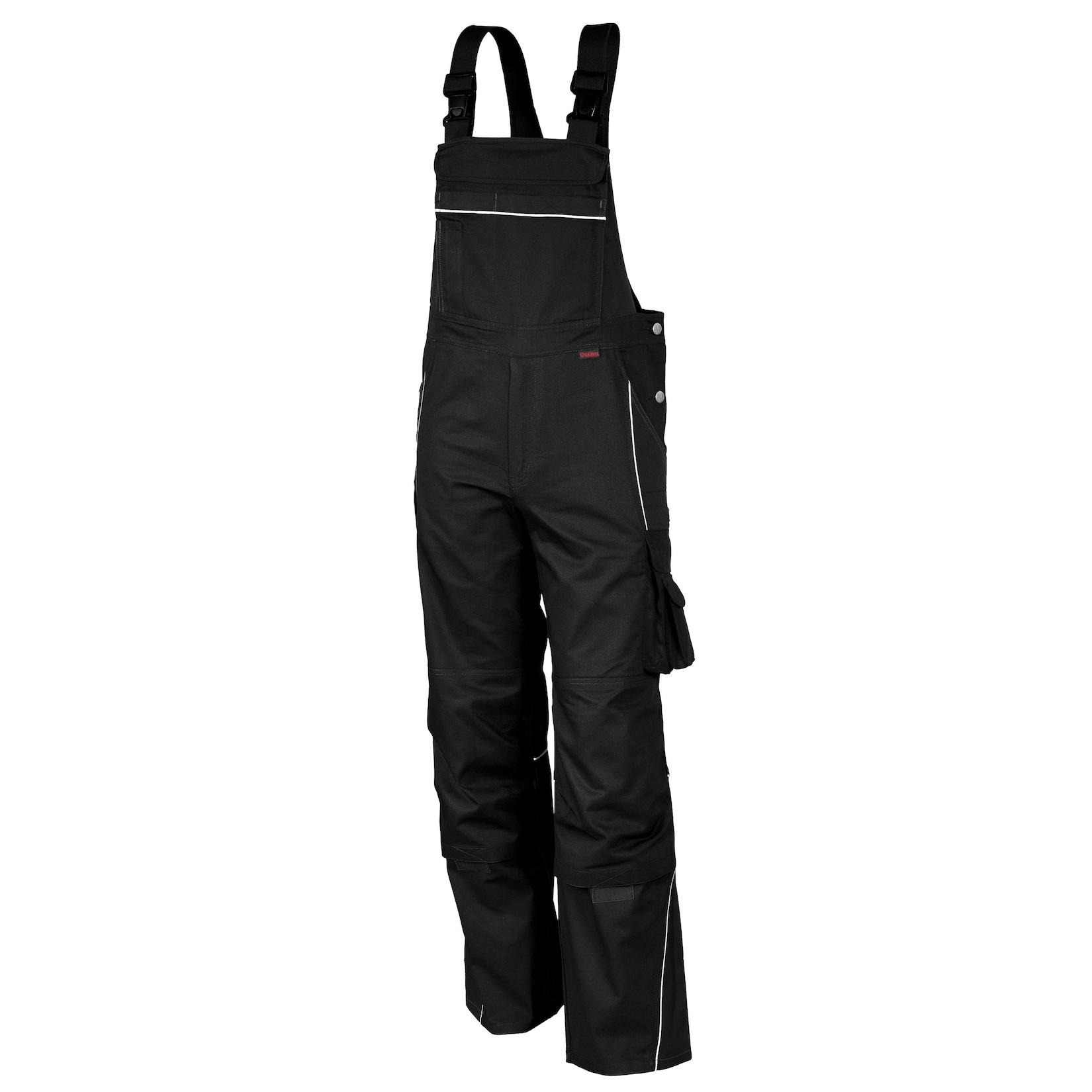 QUALITEX HIGH QUALITY WORKWEAR Latzhose PRO schwarz Herren: 24