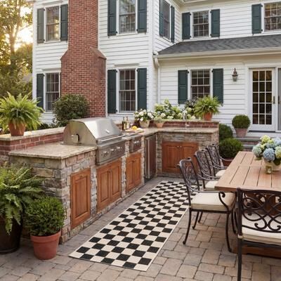 SAFAVIEH Courtyard Cidem Transitional Rug