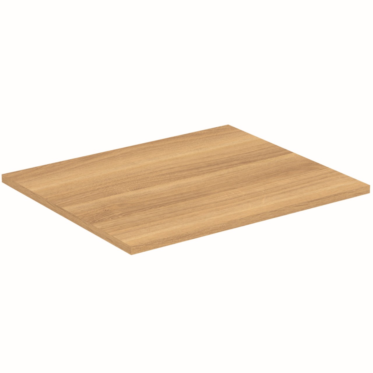 Ideal Standard Waschtischplatte i.life B ohne Ausschnitt 602x506x18mm Eiche Natur, T5281NX T5281NX