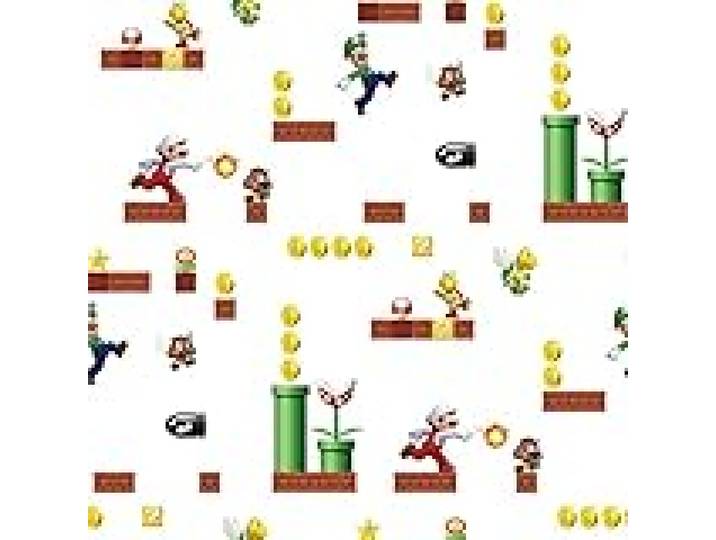 Papier Peint Adhésif Mario Bros.