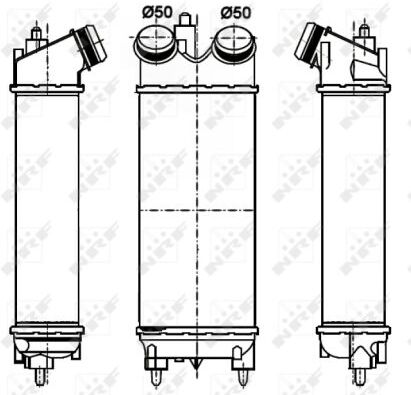 Nrf Ladeluftkühler 30274 Für Ford