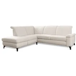 CASEDO Ecksofa Change B Stoff Beige Creme 233 x 265 cm