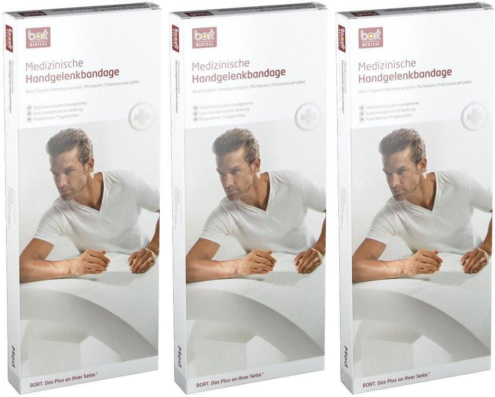 Bort Arm Handgel.Stütze m.Alusch.re.S haut x3 3x1 St Bandage(s)