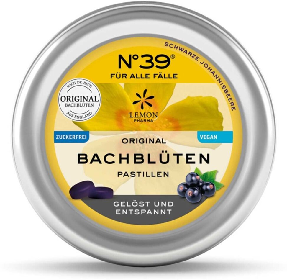 Bachblüten Nummer 3 9 für alle Fälle blackcurr.Pastil.