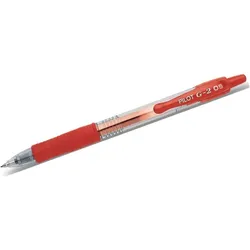 Schreibstifte, D?ugopis automatyczny?elowy G2 czerwony PILOT BL G2 5 R