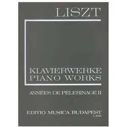 Klavierwerke Serie 1 Annees de pelerinage Band 2 deuxieme annee italie, broschiert, Fachbücher von Franz Liszt