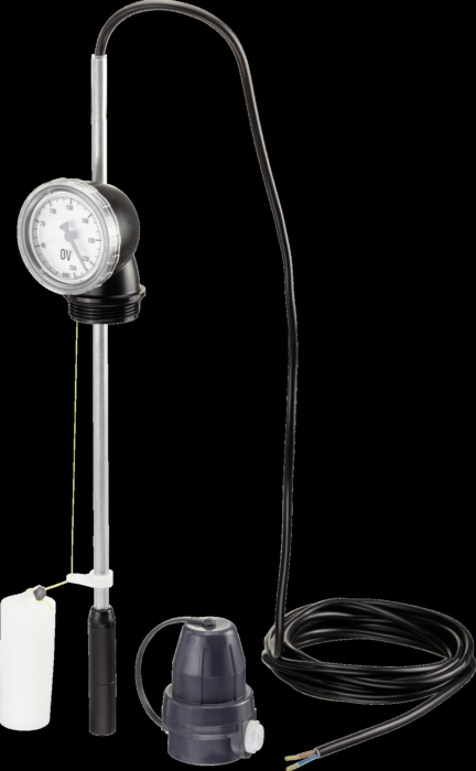 Oventrop Grenzwertgeber 2130512 G 1 1/2, 385mm, mit Inhaltsanzeiger, Kabellänge 5 m