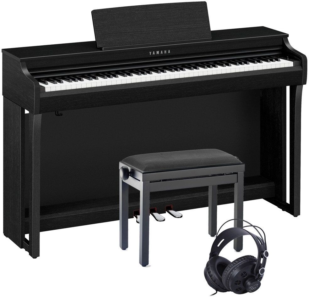 Yamaha CLP-825 Schwarz E-Piano Set