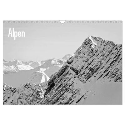 Alpen (Wandkalender 2027 DIN A3 quer), CALVENDO Monatskalender