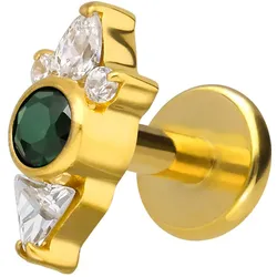 Titan Labret mit Innengewinde DESIGN