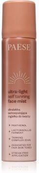 Paese Ultra-light Self Tanning Face Mist espuma bronzeadora para rosto 75 ml. Ultra-light Self Tanning Face Mist